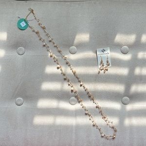 NWT! Crossroads necklace $49 and earring $25 set